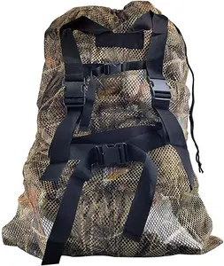 Verstellbare Lashing Duck Goose Truthahn Wasservögel Jagd Mesh Bait Bag