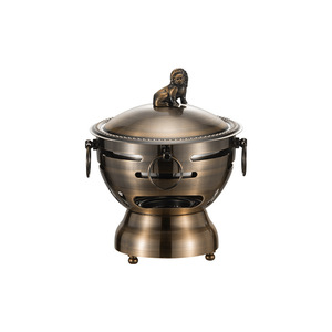 Chinese Style Hot Pot Single Person Alcohol Stove Portable Non Stick Pan For Home Restaurant Camping Use - Product Image 1
