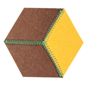 Sous-verre en feutre multicolore à prix compétitif pour une utilisation quotidienne à domicile - Product Image 3