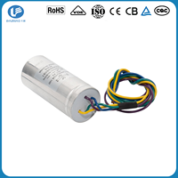 Condensateur à film époxy CBB65 25-50uf 450V en aluminium pour climatiseur, fourni directement par l'usine DAZHAO, certifié CE CQC TUV