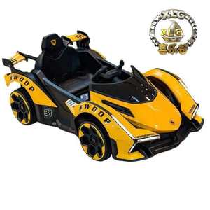 Kart Eléctrico de Plástico para Niños, Coche de <span class=keywords><strong>Cuatro</strong></span> Ruedas con Control Remoto, Juguete para Bebés, Niños <span class=keywords><strong>y</strong></span> Niñas de 6 Meses a 6 Años - Product Image 4
