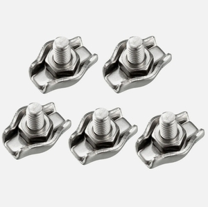 Clip de câble en acier inoxydable 304 à simple boulon pour applications marines, industrielles et de <span class=keywords><strong>bricolage</strong></span> - Product Image 4