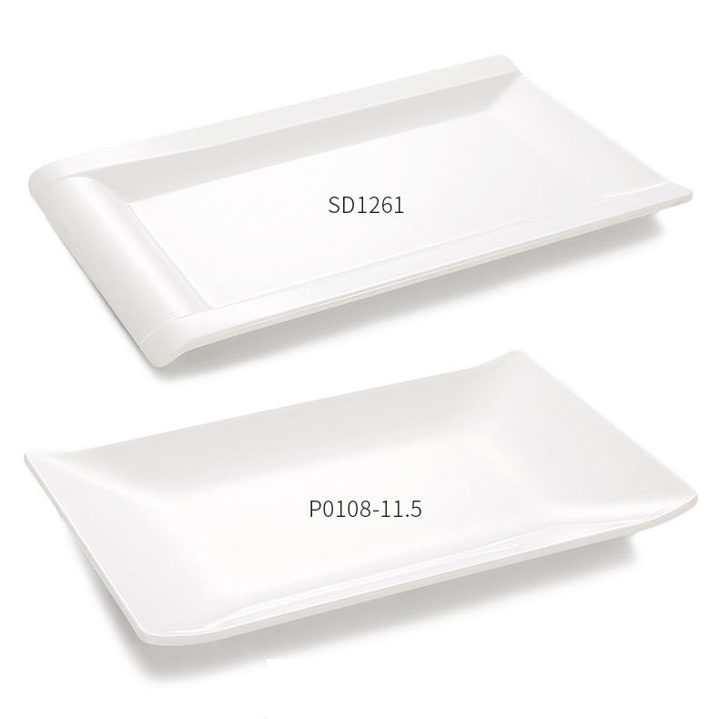 Melamina Platos Rectangulares De Plastico Platos Rectangulares De