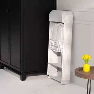 Modern Waterproof <b>Plastic</b> Folding <b>Chair</b> Low Temperature Resistance Minus 25degrees for Outdoor Use Hall Courtyard Hotel School - Product Image 5