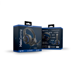Casque de jeu Energy Halo - Casque de jeu / haut-parleur de 40 mm / éclairage LED / universel / bandeau réglable - Product Image 6