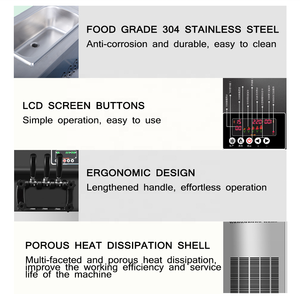 3 Saveurs Professionnel Sorbetière Lidl Machine À Glace Ice Cream Cornet Industrielle Italien Italienne Machine À Crème Glacée - Product Image 2