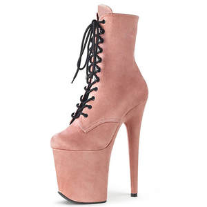 Chaussures de pole <span class=keywords><strong>dance</strong></span> pour femmes de 8 pouces, bottes exotiques, plateforme, bottes sexy pour femmes, bottes de strip-teaseuse à la cheville - Product Image 1