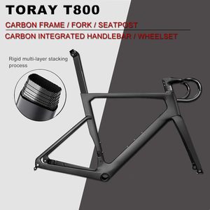 Vélo de route en carbone 2026, cadre en fibre de carbone 700c, 24 vitesses avec groupe <span class=keywords><strong>Shimano</strong></span> <span class=keywords><strong>105</strong></span> Di2 7170, freins à disque, vélos de course - Product Image 2