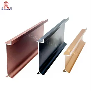 Rodapié de pared de aluminio impermeable moldura de suelo de estilo europeo zócalo de cocina