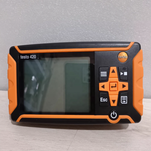 Anemómetro Portátil Testo 420 con Pantalla de Temperatura y Humedad, Diseño Naranja y Negro, 420 056, Precio de Fábrica - Product Image 4