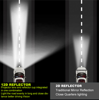 Universal 420W 620W 820W 1020W COMBO Dual Row Driving Light Offroad 4x4 Led Work Light 22/32/42/52 Inch Curved Led Light Bar
