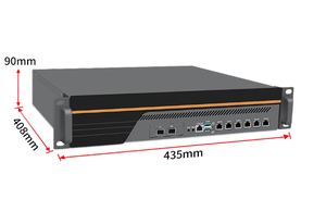 Appliance réseau pare-feu 2U B760 6L2S Intel 12e/13e génération avec six ports 2.5GbE I226V, montable en rack, optionnel 10G SFP Plus - Product Image 5