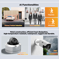 Sistema de Seguridad CCTV para Negocios 4COVR 24x 5Mp, 32 Canales, Interior/Exterior, Micrófono Integrado, PoE, Detección Facial por IA, Visualización por Aplicación Móvil