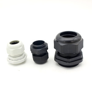 Prensaestopas m20 de nailon resistente al agua, prensaestopas fijas de plástico para cables, tipo MG, PG, MG, M NPT - Product Image 4