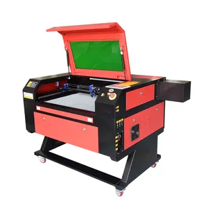 Co2 Máy khắc laser 80 Wát 100 wát cắt gỗ ván ép plexiglass Cutter acrylic Trung Quốc nhà máy