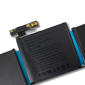 Alimentation d'usine 11.40V 54.5Wh 4780mAh A1713 <span class=keywords><strong>Batterie</strong></span> d'ordinateur portable pour <span class=keywords><strong>MacBook</strong></span> <span class=keywords><strong>Pro</strong></span> <span class=keywords><strong>13</strong></span> A1708 2016 <span class=keywords><strong>2017</strong></span> <span class=keywords><strong>Batterie</strong></span> - Product Image 1