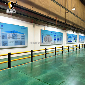 Barrières de sécurité industrielles Little Buffalo pour le lieu de travail - Barrière de circulation en plastique flexible avec taille personnalisable - Product Image 2