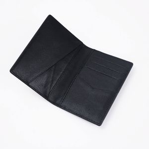 Porte-cartes d'<span class=keywords><strong>identité</strong></span> de crédit de luxe pour hommes Porte-monnaie Slim Saffiano Porte-cartes en cuir véritable Portefeuille - Product Image 4