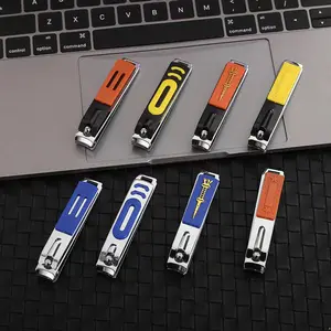 Custom design new colorful luxury professional Carbon Steel nail cutter finger nail clipper