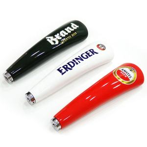 Dispensador de cerveza personalizado, accesorio decorativo de barra personalizada de resina, virola corta en blanco, inserto de cobre, mango de grifo - Product Image 2