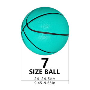 Pallone da <span class=keywords><strong>basket</strong></span> in PU taglia 7, blu, da competizione, per uomo, adulto, ragazzo, resistente all'usura e antiscivolo, per esterni, professionale - Product Image 6