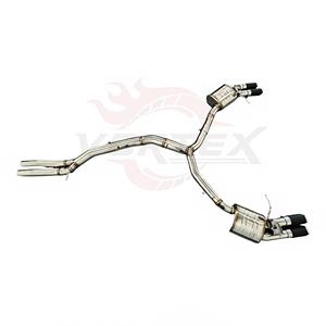 ท่อไอเสีย Vortex High Flow SS304 แบบมีวาล์ว สำหรับ Audi RS5 B9 2.9T เสียง Deep Sport Tone พร้อมชุดแต่งระบบปรับเสียงแบบ Drone Free Tuning Kits และชุด Muffler - Product Image 3