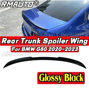 For BMW G80 M3 2020-2023 Rear Spoiler Wing Body Kit BMW G80 Car Rear <b>Trunk</b> Spoiler Car Accessories Rear <b>Trunk</b> Wing Exterior Part - Product Image 1