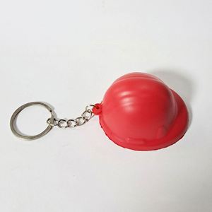 Oferta Especial: Llaveros Antiestrés Personalizados Baratos con Forma de Casco de Seguridad, Llaveros de Casco de Seguridad, Juguete Antiestrés - Product Image 5