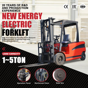 Montacargas Eléctrico de Fábrica, Tracción en las 4 Ruedas, Agrícola, Todoterreno, 3 Toneladas, 3.5 Toneladas, <span class=keywords><strong>4x4</strong></span>, Batería de Plomo-Ácido, Neumático Sólido - Product Image 3