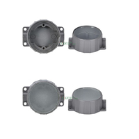 Lumière ponctuelle LED RGBW personnalisée 1W-3W IP65, luminaires de décoration extérieure en aluminium avec contrôle DALI/DMX512