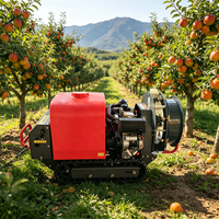Pulvérisateur agricole télécommandé UCARRY à 3 cylindres, pompe à piston haute pression, pulvérisateur sur chenilles 30-40L/min