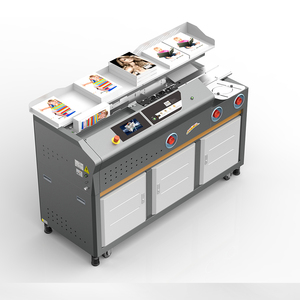 Machine à relier BOWAY K8 440 mm L 60 mm H 9 dents, grande fraiseuse à colle thermofusible, parfaite pour les feuilles de papier, la reliure de livres - Product Image 3