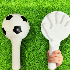 Futebol Areia Shaker Cheer Martelo Mão Clap <span class=keywords><strong>Toy</strong></span> Futebol temáticos Sports Party Favors e Custom <span class=keywords><strong>Plastic</strong></span> Noise Makers para Jogos - Product Image 1