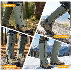 Guêtres de protection contre les serpents GAF en toile imperméable pour la protection des jambes contre les morsures - Product Image 4