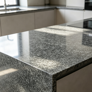 UNION - Losa de Granito Negro Pimienta Natural Pulido de Primera Calidad, Corte a Medida, Ligera y Duradera, para Cocina, Baño y Exteriores - Product Image 3