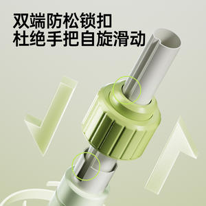 บาร์โหนแบบพกพาสำหรับประตูในบ้าน Sway ขนาด 65-170 ซม. ทำจากวัสดุ EVA สำหรับฝึกออกกำลังกายที่บ้าน - Product Image 3