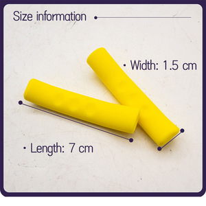 Couvre-levier de frein de vélo HOSH en silicone 22,2 mm antidérapant pour VTT, accessoire de cyclisme (paire) - Product Image 4