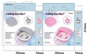 Portable Plug-In Electric Foldable Pedicure Bath Tub <b>Massager</b> Infrared Physiotherapy Travel <b>Foot</b> Spa Home Office Use Customized - Product Image 6