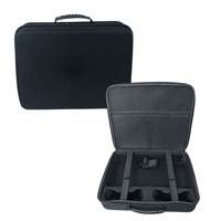 Sac de transport portable pour PS5 Control & 2 Controller Storage Case EVA Waterproof Shoulder Travel Handbag