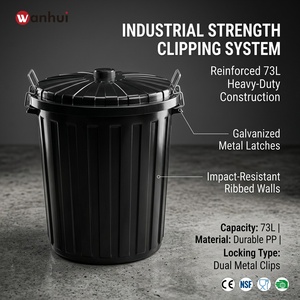 Large Standing Sorting Waste <b>Bin</b> <b>Plastic</b> Inner Bucket - Product Image 2