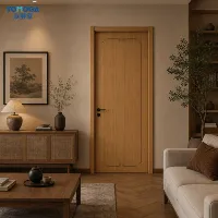 Portes en bois sur mesure pour appartements, hôtels, villas et écoles - Couleurs et dimensions personnalisées, surface finie, imperméables