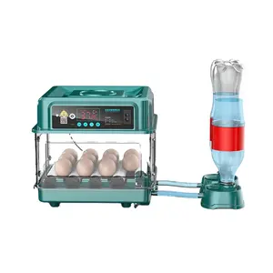 12 Eggs Incubator Fully Automatic Turning Hatching Brooder Farm Bird Quail Chicken Poultry Farm Hatcher Turner