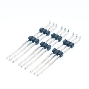 맞춤형 2.0mm PCB 보드 연결 배선 하네스 용 단일 행 이중 플라스틱 핀 헤더 - Product Image 2