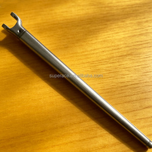Bras de suspension fendu en acier chromé Racing 42 pouces naturel non percé pour Hot Rod et Rat Rod 1932 (2 pièces/paire) - Product Image 1