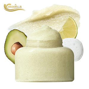 Exfoliante Corporal, Compra al por Mayor Productos Coreanos, Exfoliante en Cubos de Azúcar, Frascos Negros Vacíos de 8oz, Envase para Exfoliante Corporal Blanqueador - Product Image 1