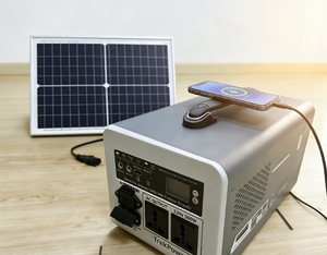 ระบบจัดเก็บพลังงานแบบพกพาออลอินวัน รุ่นใหม่ ZT-EPB001-000 ความจุ 1 กิโลวัตต์ชั่วโมง 500 วัตต์ 230 โวลต์ คลื่นไซน์บริสุทธิ์ พร้อมสถานีชาร์จไฟฟ้าพลังงานแสงอาทิตย์แบบคู่ - Product Image 5