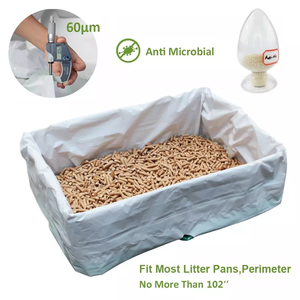 Cat Litter Box Liner <span class=keywords><strong>Tray</strong></span> Kordel zug beutel Cat Litters Waste Bag Plastiktüte für Cat Pet Rubbish - Product Image 3