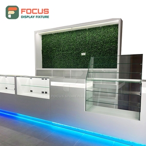 Glass Door Tobacco Display Cabinet Lockable Storage Multi Shelf Secure Cigarette Display Case - Product Image 2