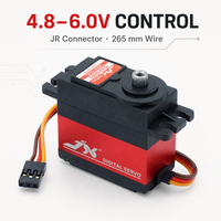 Servomoteur numérique sans noyau JX PDI-6221MG 20KG à couple élevé avec engrenages en plastique et métal 120 pour voiture RC, crawler, bateau, robot, avion