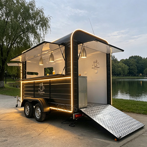DOT Hot Dog Cart OEM Horse <b>Box</b> Truck Multi Functional Food Trailer Efficient Mobile Kitchen - Product Image 5
